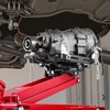 image:imageVEVOR Adjustable Floor Transmission Jack 2200 lbs1T Low Profile Hydraulic Transmission Telescoping HeavyDuty Lift Jack 728276 in Lifting Height 360 Swivel Front Wheels2200 lbs
