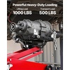 image:imageVEVOR Adjustable Floor Transmission Jack 2200 lbs1T Low Profile Hydraulic Transmission Telescoping HeavyDuty Lift Jack 728276 in Lifting Height 360 Swivel Front Wheels1000 lbs