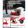 image:imageVEVOR Adjustable Floor Transmission Jack 2200 lbs1T Low Profile Hydraulic Transmission Telescoping HeavyDuty Lift Jack 728276 in Lifting Height 360 Swivel Front Wheels1000 lbs