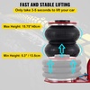 image:imageVEVOR Air Jack 3 Ton6600 lbs Triple Bag Air Jack Air Bag Jack Lift Up to 1575 Inch 35S Fast Lifting Air Bag Jack for Cars with Short Handle Red3Thigh 177inshort Handle