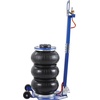 image:imageVEVOR Air Jack 3 Ton6600 lbs Triple Bag Air Jack Airbag Jack with Six Steel Pipes Lift up to 177 35 s Fast Lifting Pneumatic Jack with Adjustable Long Handles for Cars3Thigh 177inAdjust Handle