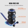 image:imageVEVOR Air Jack 3 Ton6600 lbs Triple Bag Air Jack Airbag Jack with Six Steel Pipes Lift up to 177 35 s Fast Lifting Pneumatic Jack with Adjustable Long Handles for Cars3Thigh 177inAdjust Handle