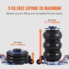 image:imageVEVOR Air Jack 3 Ton6600 lbs Triple Bag Air Jack Airbag Jack with Six Steel Pipes Lift up to 177 35 s Fast Lifting Pneumatic Jack with Adjustable Long Handles for Cars3Thigh 177inAdjust Handle