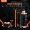 image:imageVEVOR Air Jack 3 Ton6600 lbs Triple Bag Air Jack Airbag Jack with Six Steel Pipes Lift up to 177 inch450 mm 35 s Fast Lifting Pneumatic Jack with Short Handles for Car Repair3Thigh 213inAdjustable Handle