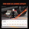 image:imageVEVOR Air Jack 3 Ton6600 lbs Triple Bag Air Jack Airbag Jack with Six Steel Pipes Lift up to 177 inch450 mm 35 s Fast Lifting Pneumatic Jack with Short Handles for Car Repair3Thigh 213inAdjustable Handle