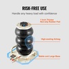 image:imageVEVOR Air Jack 3 Ton6600 lbs Triple Bag Air Jack Airbag Jack with Six Steel Pipes Lift up to 177 inch450 mm 35 s Fast Lifting Pneumatic Jack with Side Handles for Car Garage Repairshort Handle