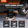 image:imageVEVOR Air Jack 3 Ton6600 lbs Triple Bag Air Jack Airbag Jack with Six Steel Pipes Lift up to 177 inch450 mm 35 s Fast Lifting Pneumatic Jack with Side Handles for Car Garage Repairshort Handle