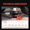 image:imageVEVOR Air Jack 3 Ton6600 lbs Two Bag SpaceSaving Lifting up to 143 with 6 Steel Tubes amp Thick Rubber Pad Heightened Column 38S Lifting Pneumatic Air Bag for Car Repair