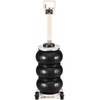 image:imageVEVOR Air Jack 3 Ton6613 lbs Triple Bag Air Jack Airbag with Six Steel Pipes Lift Up to 177 inch450 mm 16 s Fast Lifting Pneumatic with Long Handle amp Rubber Pad for Cars SUVs Pickup TrucksAdjust Handle