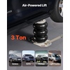 image:imageVEVOR Air Jack 3 Ton6613 lbs Triple Bag Air Jack Airbag with Six Steel Pipes Lift Up to 177 inch450 mm 16 s Fast Lifting Pneumatic with Long Handle amp Rubber Pad for Cars SUVs Pickup TrucksAdjust Handle
