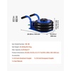 image:imageVEVOR Air Jack 3 Ton6613 lbs Triple Bag Air Jack Airbag with Six Steel Pipes Lift Up to 177 inch450 mm 16 s Fast Lifting Pneumatic with Long Handle amp Rubber Pad for Cars SUVs Pickup TrucksShort Handle