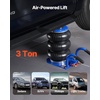 image:imageVEVOR Air Jack 3 Ton6613 lbs Triple Bag Air Jack Airbag with Six Steel Pipes Lift Up to 177 inch450 mm 16 s Fast Lifting Pneumatic with Long Handle amp Rubber Pad for Cars SUVs Pickup TrucksShort Handle