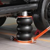 image:imageVEVOR Air Jack 5 Ton11000 lbs 410 S Pneumatic Lifting Jack with Heightened Column amp Adjustable Handle EasytoLift amp SpaceSaving Jack with Thick Rubber Pad Fits for Sedan SUV Pickup Truck5Thigh 218in