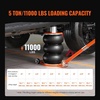 image:imageVEVOR Air Jack 5 Ton11000 lbs 410 S Pneumatic Lifting Jack with Heightened Column amp Adjustable Handle EasytoLift amp SpaceSaving Jack with Thick Rubber Pad Fits for Sedan SUV Pickup Truck5Thigh 218in