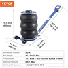 image:imageVEVOR Air Jack 5 Ton11000 lbs Triple Bag Air Jack Airbag Jack with Six Steel Pipes Lift up to 185 inch470 mm 35 s Fast Lifting Pneumatic Jack with Adjustable Handle for Car Garage Repair5Thigh 185inAdjustable Handle