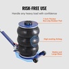 image:imageVEVOR Air Jack 5 Ton11000 lbs Triple Bag Air Jack Airbag Jack with Six Steel Pipes Lift up to 185 inch470 mm 35 s Fast Lifting Pneumatic Jack with Adjustable Handle for Car Garage Repair5Thigh 185inAdjustable Handle