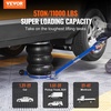 image:imageVEVOR Air Jack 5 Ton11000 lbs Triple Bag Air Jack Airbag Jack with Six Steel Pipes Lift up to 185 inch470 mm 35 s Fast Lifting Pneumatic Jack with Adjustable Handle for Car Garage Repair5Thigh 185inAdjustable Handle