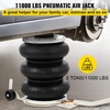 image:imageVEVOR Air Jack 6 Ton13000 lbs Quadruple Bag Air Jack Lift up to 265 with Heightened Column amp Adjustable Handle Thick Rubber Pad 25 S Fast Lifting Pneumatic Jack for Car SUV Pickup Truck5T Long Handle