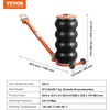 image:imageVEVOR Air Jack 6 Ton13000 lbs Quadruple Bag Air Jack Lift up to 265 with Heightened Column amp Adjustable Handle Thick Rubber Pad 25 S Fast Lifting Pneumatic Jack for Car SUV Pickup Truck6Thigh 265in