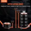 image:imageVEVOR Air Jack 6 Ton13000 lbs Quadruple Bag Air Jack Lift up to 265 with Heightened Column amp Adjustable Handle Thick Rubber Pad 25 S Fast Lifting Pneumatic Jack for Car SUV Pickup Truck6Thigh 265in