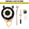 image:imageVEVOR Air Jack 6 Ton13000 lbs Quadruple Bag Air Jack Lift up to 265 with Heightened Column amp Adjustable Handle Thick Rubber Pad 25 S Fast Lifting Pneumatic Jack for Car SUV Pickup Truck5T Long Handle