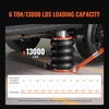 image:imageVEVOR Air Jack 6 Ton13000 lbs Quadruple Bag Air Jack Lift up to 265 with Heightened Column amp Adjustable Handle Thick Rubber Pad 25 S Fast Lifting Pneumatic Jack for Car SUV Pickup Truck6Thigh 265in