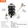 image:imageVEVOR Air Jack 6 Ton13227 lbs Airbag Jack Lift Up to 265 inch with Heightened Column Adjustable Handle amp Thick Rubber Pad 25 s Fast Lifting Pneumatic for Car SUV Pickup Truck Repair Garage3 Ton Max Lift 177 in