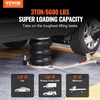 image:imageVEVOR Air Jack 6 Ton13227 lbs Airbag Jack Lift Up to 265 inch with Heightened Column Adjustable Handle amp Thick Rubber Pad 25 s Fast Lifting Pneumatic for Car SUV Pickup Truck Repair Garage3 Ton Max Lift 177 in