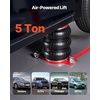image:imageVEVOR Air Jack 6 Ton13227 lbs Airbag Jack Lift Up to 265 inch with Heightened Column Adjustable Handle amp Thick Rubber Pad 25 s Fast Lifting Pneumatic for Car SUV Pickup Truck Repair Garage5 Ton Max Lift 183 in