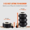 image:imageVEVOR Air Jack 6 Ton13227 lbs Airbag Jack Lift Up to 265 inch with Heightened Column Adjustable Handle amp Thick Rubber Pad 25 s Fast Lifting Pneumatic for Car SUV Pickup Truck Repair Garage3 Ton Max Lift 177 in