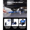 image:imageVEVOR Air Jack 6 Ton13227 lbs Airbag Jack Lift Up to 265 inch with Heightened Column Adjustable Handle amp Thick Rubber Pad 25 s Fast Lifting Pneumatic for Car SUV Pickup Truck Repair Garage6 Ton Max Lift 265 in