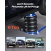 image:imageVEVOR Air Jack 6 Ton13227 lbs Airbag Jack Lift Up to 265 inch with Heightened Column Adjustable Handle amp Thick Rubber Pad 25 s Fast Lifting Pneumatic for Car SUV Pickup Truck Repair Garage6 Ton Max Lift 265 in