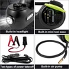 image:imageVEVOR Electric Car Jack 5 Ton Car Jack Hydraulic with Electric Impact Wrench LED Light Hydraulic Auto Repair Tool 135360 mm Lifting Range for SUV MPV Sedan Truck Repair5T with Wrench  Digital Display