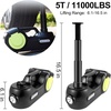 image:imageVEVOR Electric Car Jack 5 Ton Car Jack Hydraulic with Electric Impact Wrench LED Light Hydraulic Auto Repair Tool 135360 mm Lifting Range for SUV MPV Sedan Truck Repair5T with Wrench  Digital Display