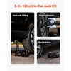 image:imageVEVOR Electric Car Jack 5 Ton Car Jack Hydraulic with Electric Impact Wrench LED Light Hydraulic Auto Repair Tool 135360 mm Lifting Range for SUV MPV Sedan Truck Repair5T with WrenchExtended Rod