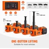 image:imageVEVOR Electric Car Jack 5 Ton Car Jack Hydraulic with Electric Impact Wrench LED Light Hydraulic Auto Repair Tool 135360 mm Lifting Range for SUV MPV Sedan Truck Repair5T with Wrench