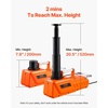 image:imageVEVOR Electric Car Jack 5 Ton Car Jack Hydraulic with Electric Impact Wrench LED Light Hydraulic Auto Repair Tool 135360 mm Lifting Range for SUV MPV Sedan Truck Repair15T