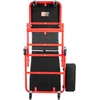 image:imageVEVOR Foldable Z Garage Creeper 40 in 450 lbs Load Capacity Rolling Folding Mechanic Creeper Stool with 6 Universal Wheels Padded Seat Steel Frame Lay Down or Sit Chair for Garage Shop or HomeRed