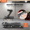 image:imageVEVOR Foldable Z Garage Creeper 40 in 450 lbs Load Capacity Rolling Folding Mechanic Creeper Stool with 6 Universal Wheels Padded Seat Steel Frame Lay Down or Sit Chair for Garage Shop or HomeBlack