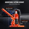 image:imageVEVOR Hydraulic Toe Jack 10 Ton Lift 20 Ton Capacity 1275 in Toe Height 126189 in Top Height Air Hydraulic Claw Jack for Machinery255 ton