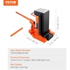 image:imageVEVOR Hydraulic Toe Jack 5 Ton On Toe Toe Jack Lift 10 Ton On Top Lift Capacity Machine Jack 0868 in Toe Height 113173 in Top Height Air Hydraulic Claw Jack for Machinery Industry