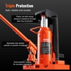 image:imageVEVOR Hydraulic Toe Jack 5 Ton On Toe Toe Jack Lift 10 Ton On Top Lift Capacity Machine Jack 0868 in Toe Height 113173 in Top Height Air Hydraulic Claw Jack for Machinery Industry