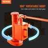 image:imageVEVOR Hydraulic Toe Jack 5 Ton On Toe Toe Jack Lift 10 Ton On Top Lift Capacity Machine Jack 1091 in Toe Height 146224 in Top Height 360 Rotatable Claw Jack for Machinery Industry