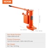image:imageVEVOR Hydraulic Toe Jack 5 Ton On Toe Toe Jack Lift 10 Ton On Top Lift Capacity Machine Jack 1091 in Toe Height 146224 in Top Height 360 Rotatable Claw Jack for Machinery Industry