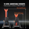 image:imageVEVOR Jack Stands 3 Ton 6000 lbs Capacity Car Jack Stands 108163 inch Adjustable Height for lifting SUV Pickup Truck Car and UTVATV Red 1 Pair3T Single Locking