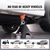 image:imageVEVOR Jack Stands 3 Ton 6000 lbs Capacity Car Jack Stands 108163 inch Adjustable Height for lifting SUV Pickup Truck Car and UTVATV Red 1 Pair3T Single Locking