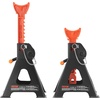 image:imageVEVOR Jack Stands 3 Ton 6000 lbs Capacity Car Jack Stands Double Locking 108163 inch Adjustable Height for Lifting SUV Pickup Truck Car and UTVATV Red 1 Pair3T 2Locking
