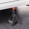 image:imageVEVOR Jack Stands 3 Ton 6000 lbs Capacity Car Jack Stands Double Locking 108163 inch Adjustable Height for Lifting SUV Pickup Truck Car and UTVATV Red 1 Pair3T 2Locking