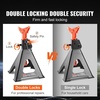 image:imageVEVOR Jack Stands 3 Ton 6000 lbs Capacity Car Jack Stands Double Locking 108163 inch Adjustable Height for Lifting SUV Pickup Truck Car and UTVATV Red 1 Pair6T 2Locking