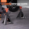 image:imageVEVOR Jack Stands 3 Ton 6000 lbs Capacity Car Jack Stands Double Locking 108163 inch Adjustable Height for Lifting SUV Pickup Truck Car and UTVATV Red 1 Pair6T 2Locking
